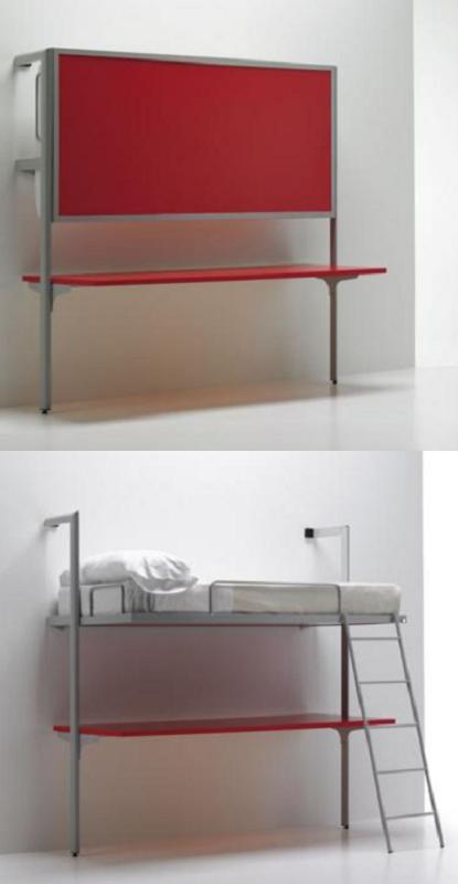 cama con escritorio de Sellex